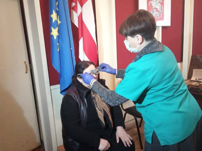 მუნიციპალიტეტის მოწვევით და მხარდაჭერით ქალაქ ცაგერში იმყოფებოდნენ თვალის კლინიკა...